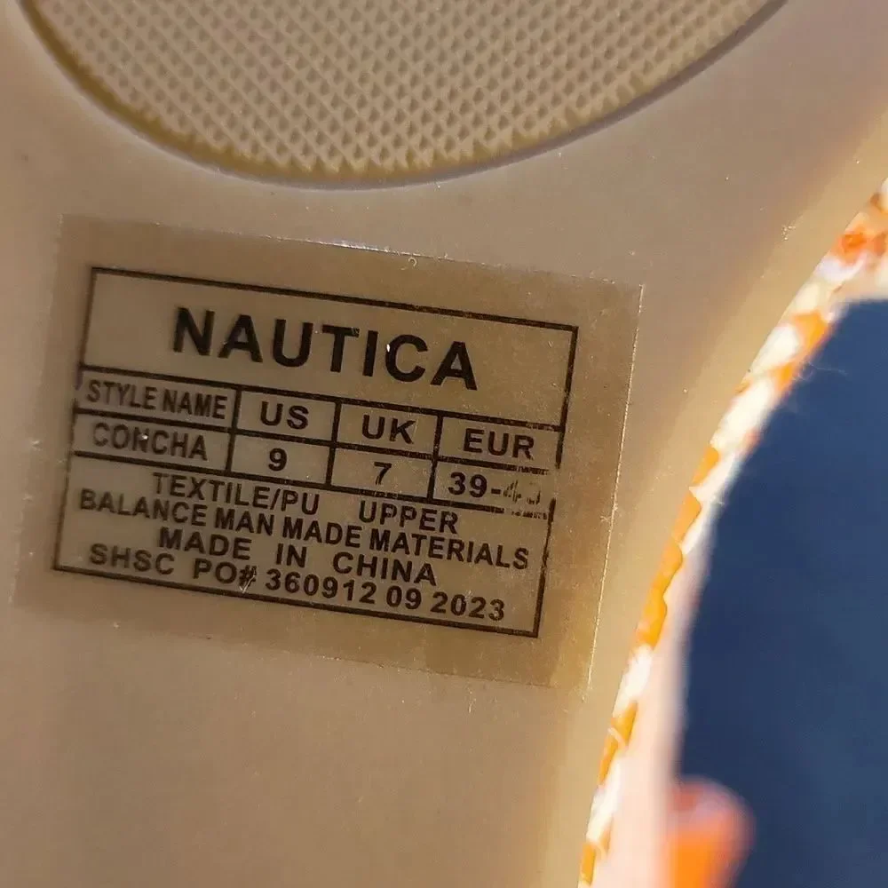 BRAND NEW NAUTICA OPEN TOE HIGH HEEL WEDGE SANDAL S2